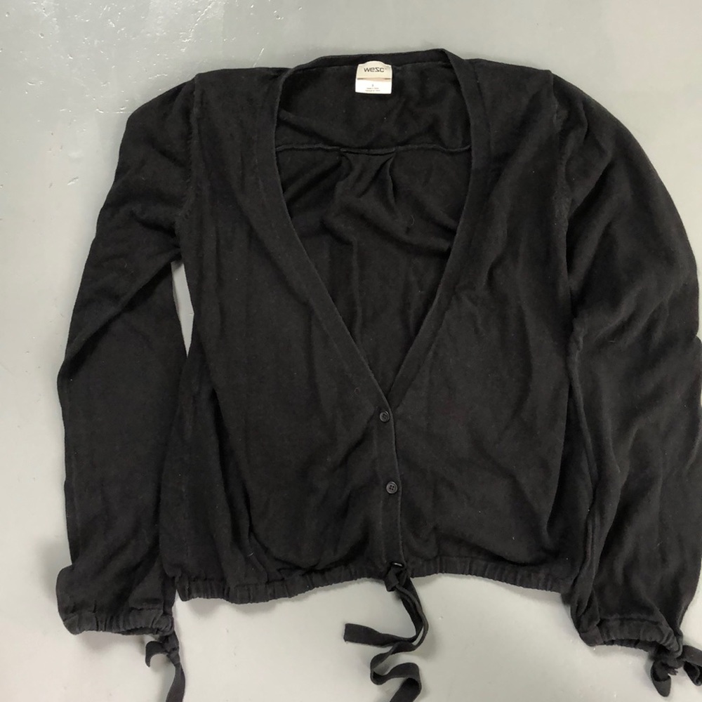 WESC Black Women’s Cardigan, Small